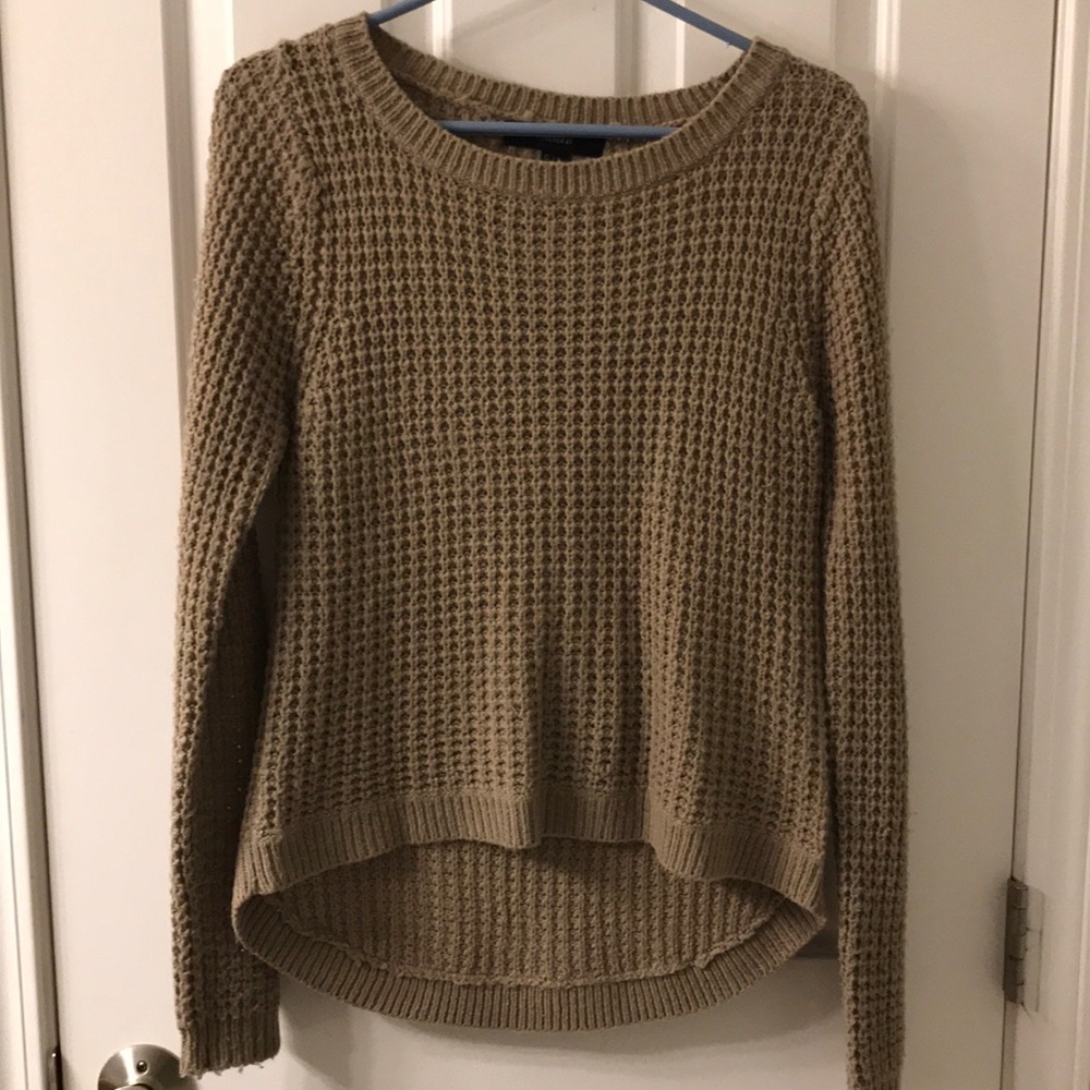 Forever 21 Brown Knit Sweater